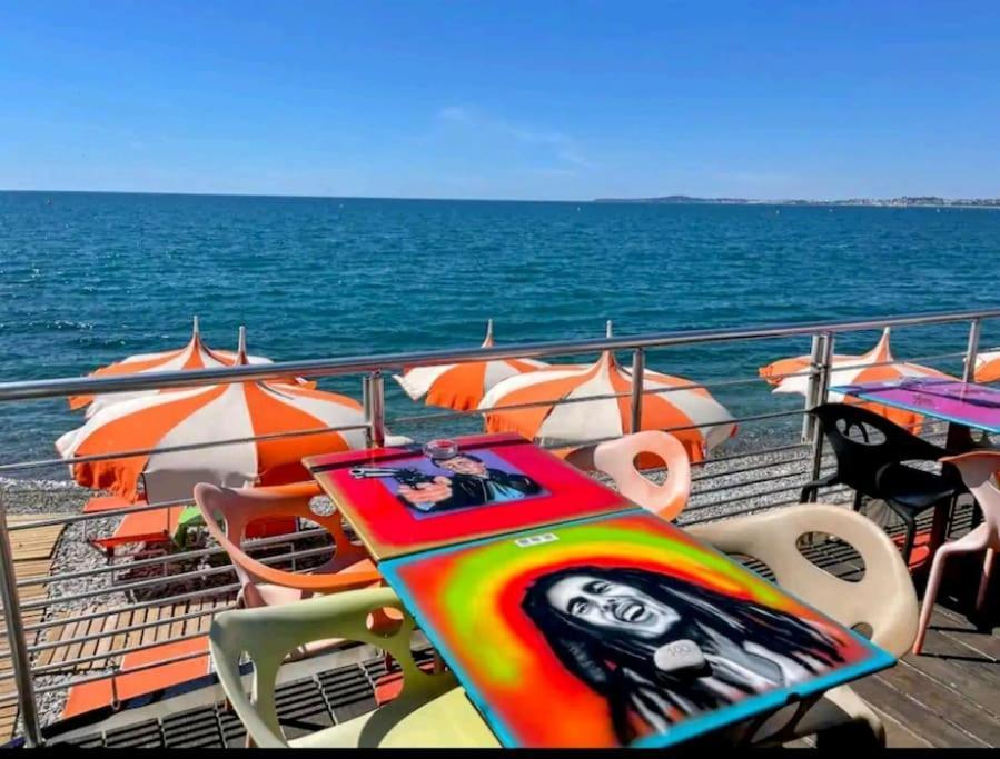 Cocon Marin 4 Studio Proche Mer Parking Wifi Кань-сюр-Мер Экстерьер фото